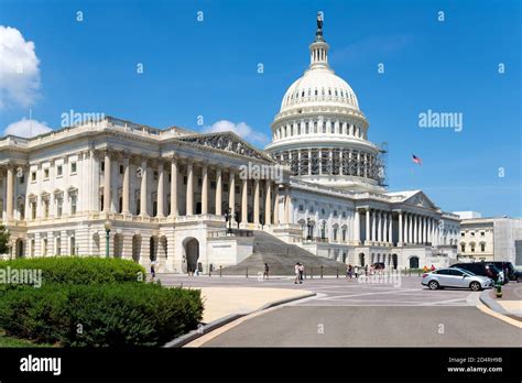 The US House of Representatives at the Capitol building in Washington D ...