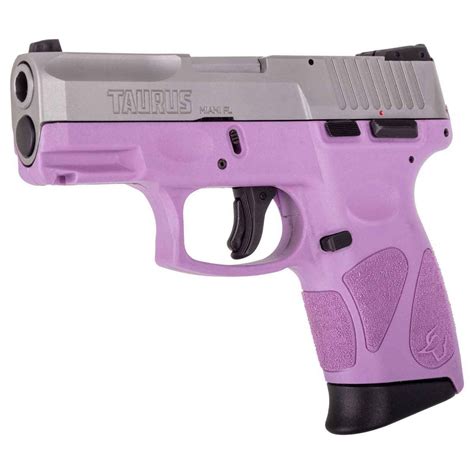 Taurus G2C 9mm Luger 3.25in Stainless/Light Purple Pistol - 12+1 Rounds - Purple | Sportsman's ...