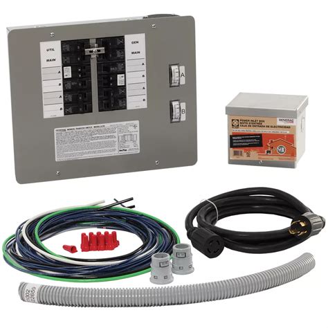 Generac 30 Amp Generator Transfer Switch Kit for 10-16 Circuits for ...