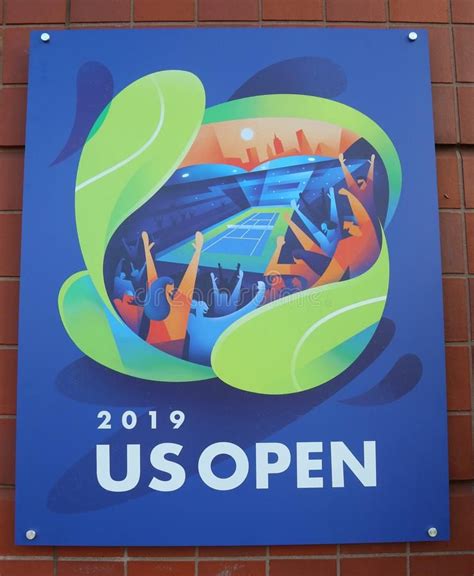 2019 US Open Poster On Display At The Billie Jean King National Tennis ...