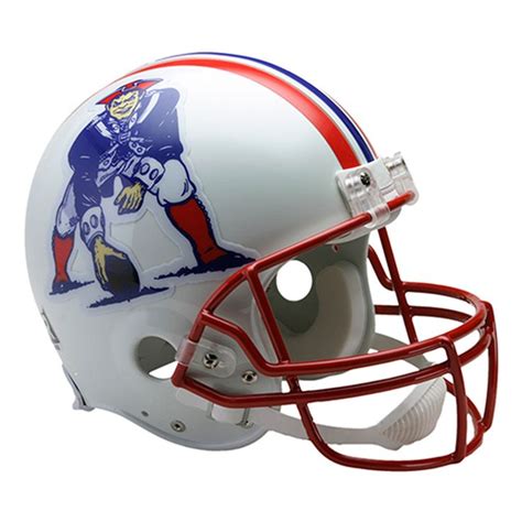 Riddell New England Patriots Throwback 1990-1992 VSR4 Full-Size Replica ...