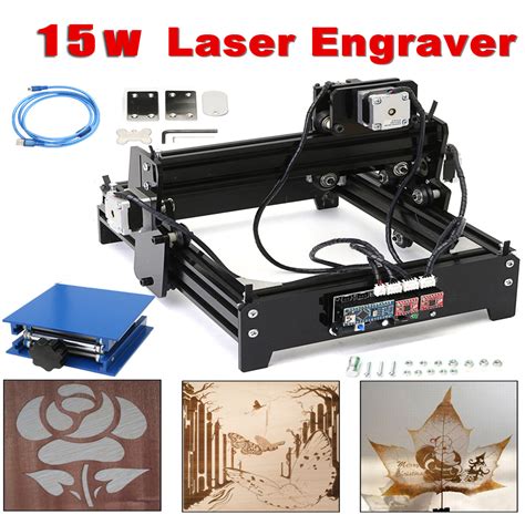 15W Laser AS-5 USB Desktop 15000mW CNC Laser Engraver DIY Marking ...