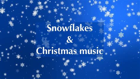 ☃️ Snowflakes & Christmas music 🎄 enjoy & subscribe ! - YouTube