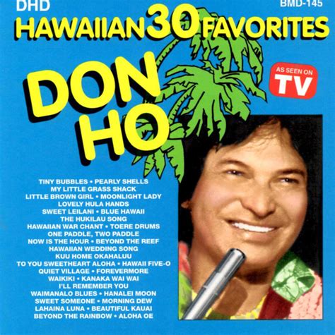 Don Ho – 30 Hawaiian Favorites (1994, CD) - Discogs