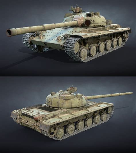 T-64BV Tank | CGTrader