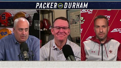 Football: Jeff Hafley on Packer and Durham (Oct. 28, 2020) - YouTube