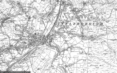 Old Maps of Hollingworth Lake Country Park, Greater Manchester