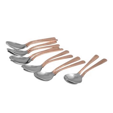 Copper Spoon Set at Rs 849/set | Copper Spoon Set in New Delhi | ID ...