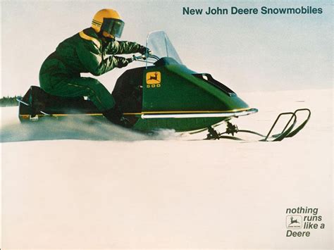 What is the History of the John Deere Snowmobile? | John Deere MachineFinder | Machinefinder