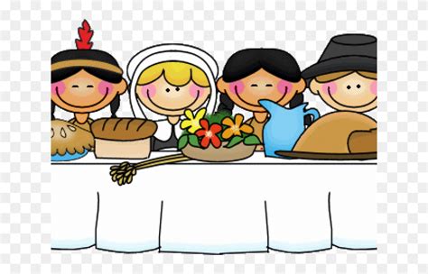 Thanksgiving Feast Clipart Free Download Clip Art - Thanksgiving Table Clipart - FlyClipart