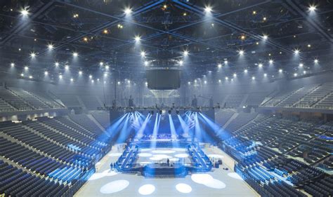 Giant green pyramid rises in Paris - the AccorHotels Arena