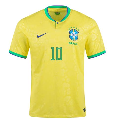 Neymar Jr Brazil 22/23 Home Jersey - JerseyMotion