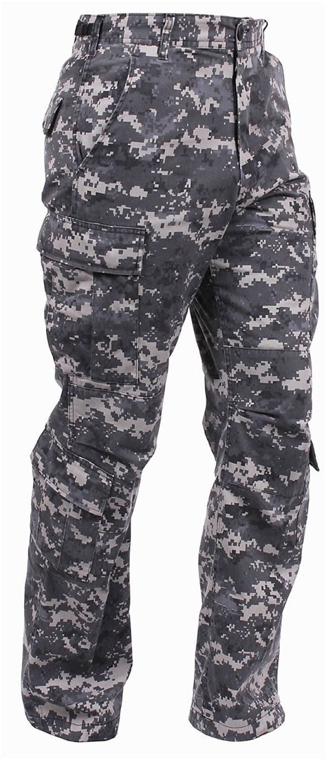 Men's Subdued Urban Digital Camouflage Military Fatigue Cargo Pants S – Grunt Force