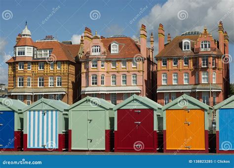 Beach Huts at Hove, Sussex, England Editorial Image - Image of england ...