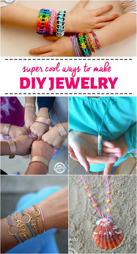 18 Cool Ways To Make DIY Jewelry | Kids Activities Blog