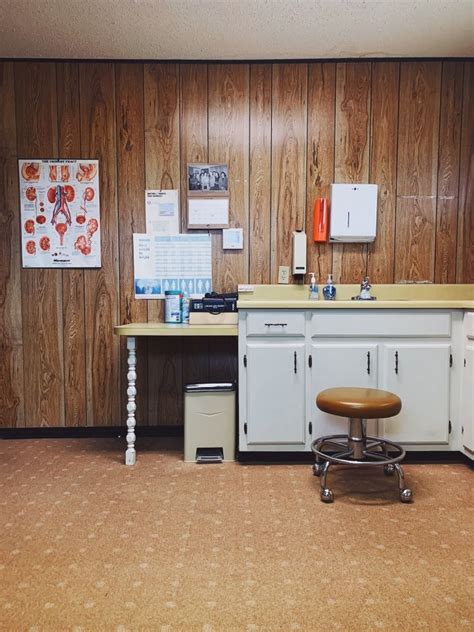 An outdated doctors office 📠 #vscox #monochrome #minimal #brown #muted #70s #interior #office # ...