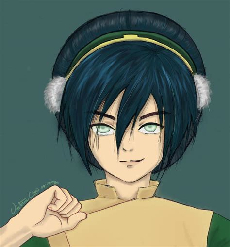 toph the greatest earthbender by amgr on DeviantArt