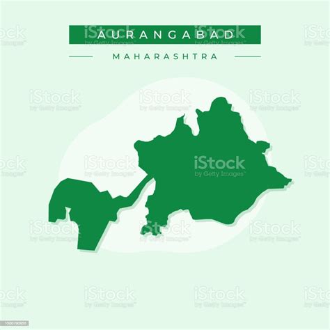 Vector Illustration Vector Of Aurangabad City Map India City Stock ...