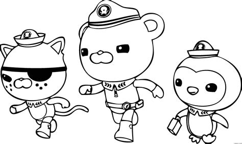 Octonauts Coloring PAge » Turkau