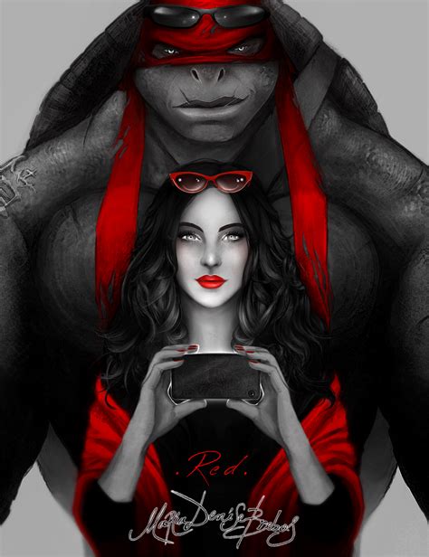 TMNT: Red by MariaDeniseBrebos on DeviantArt (I love this!! It's absolutely amazing!! :D)