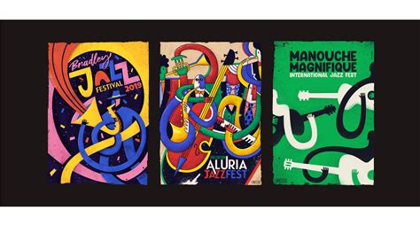 Jazz Festival Posters on Behance