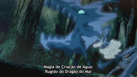 an animated image of a dragon in the woods, with caption that reads ...