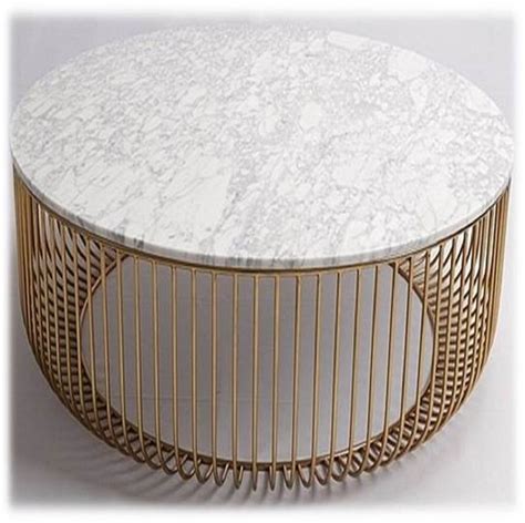 White Marble Round Table, Size: 70x70x45cm at best price in Jodhpur ...