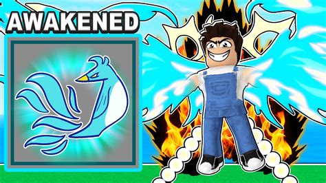 I UNLOCKED AWAKENED PHOENIX! *Showcase* Roblox Blox Fruits - YouTube