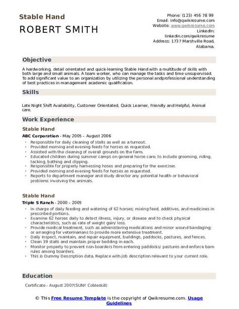 Farm Hand Resume – microdermabrasionstretchmarkspurchase