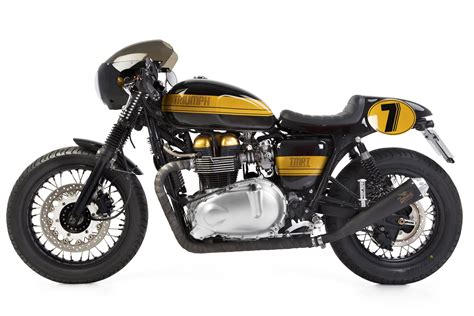 A Retrotastic Triumph Thruxton Custom By Tamarit Motorcycles