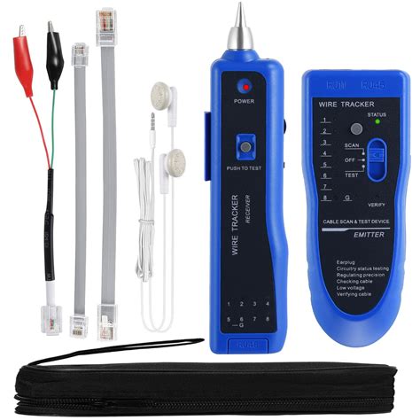 Multi-Function Network Cable Tester RJ45 RJ11 Wire Ethernet Tracer ...