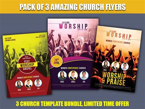 Church Flyer Designs & Examples - 18+ PSD, AI, Word, EPS Vector | Examples