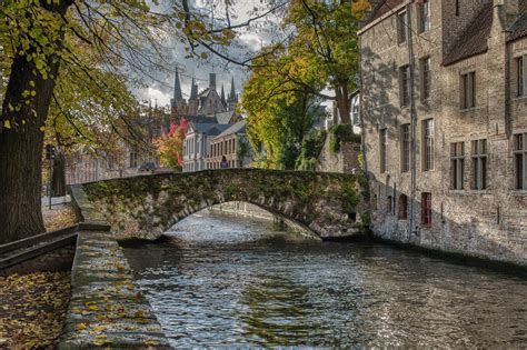 Brugge Canal Bridge, Belgium