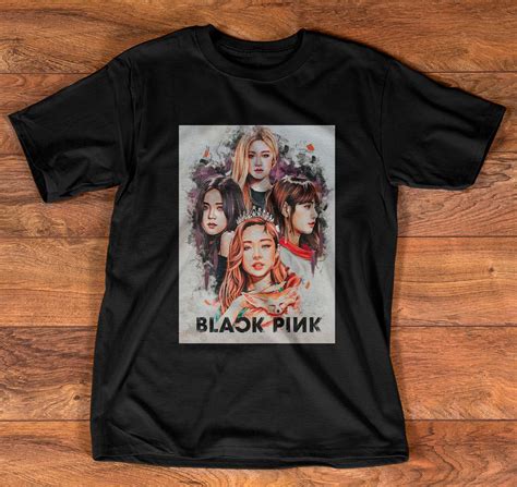 Blackpink Merch T-Shirt Black Pink Kpop ShirtBlack Pink | Etsy