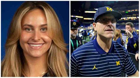 Grace Harbaugh's TikTok Features Videos With Michigan Coach Dad