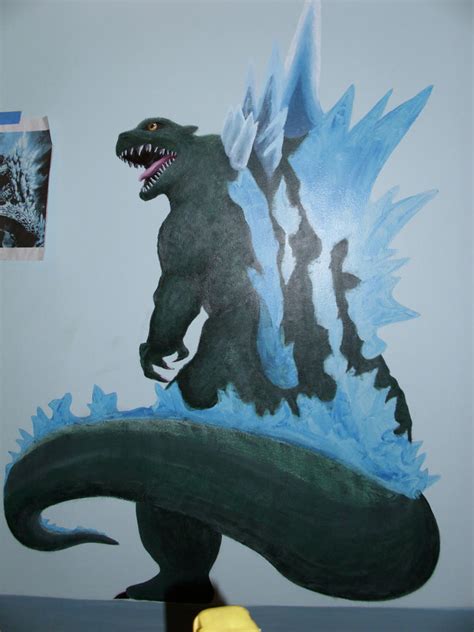 Godzilla Painting 1 by SilverAruka on DeviantArt