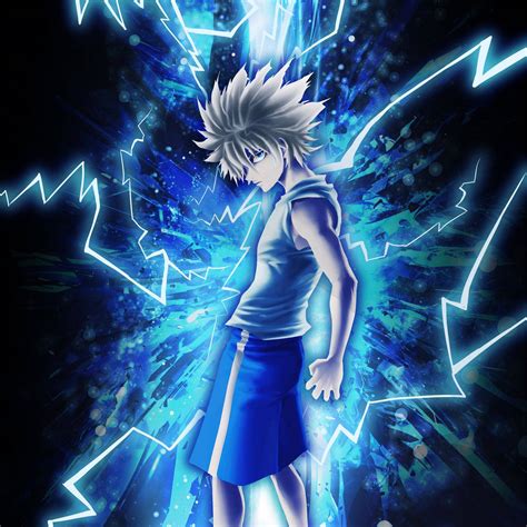 Download Captivating Digital Art of Killua from Hunter x Hunter Wallpaper | Wallpapers.com