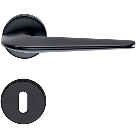 Door handle H1052 Supersonic, Interior, Black - Black Door Handles ...