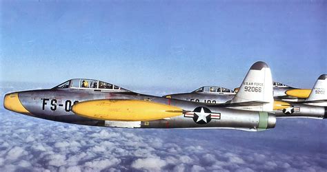 Today in History - September 22, 1950 - 1st Jet Fighter crosses the Atlantic - Super Sabre Society