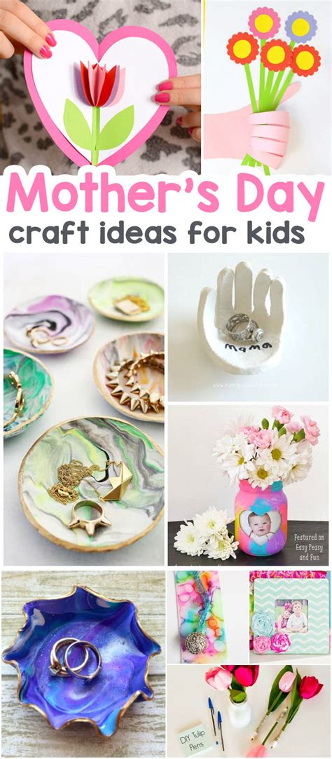 25+ Mothers Day Crafts for Kids - Most Wonderful Cards, Keepsakes and ...