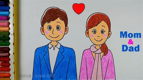 Mom Dad Drawing Images ~ Drawing Mom And Dad | Bocghewasu