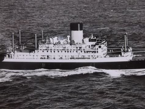 Antiques Atlas - Vintage Blue Funnel Line Postcard