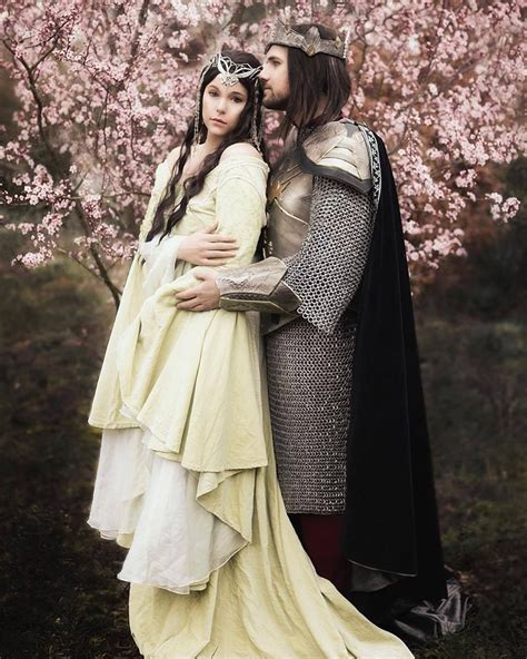 Lord Of The Rings Aragorn And Arwen Wedding