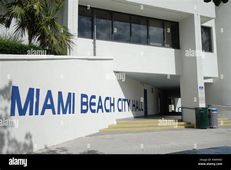 Miami Beach City Hall, Miami, Florida, USA Stock Photo - Alamy