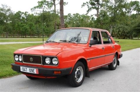 Czech Import: 1980 Skoda 120GLS | Bring a Trailer