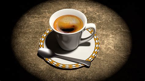 Free Images : drink, espresso, coffee cup, still life, caffeine, 3d ...