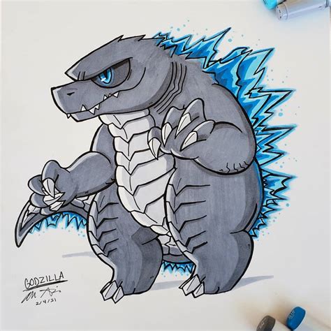 Here is my Godzilla drawing : r/GODZILLA