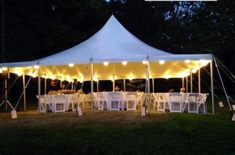 Great Party Tent Lighting Ideas for Outdoor Events