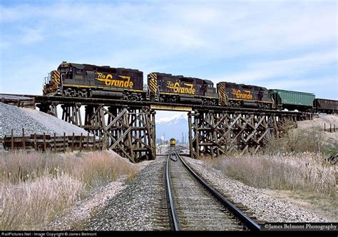 DRGW 3101 Denver & Rio Grande Western Railroad EMD GP40-2 at Payson, Utah by James Belmont ...