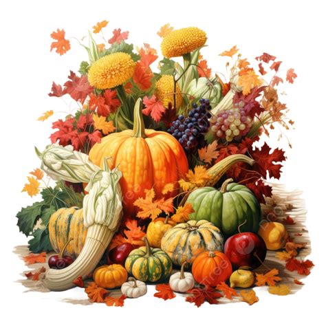 Thanksgiving Cornucopia Wallpaper